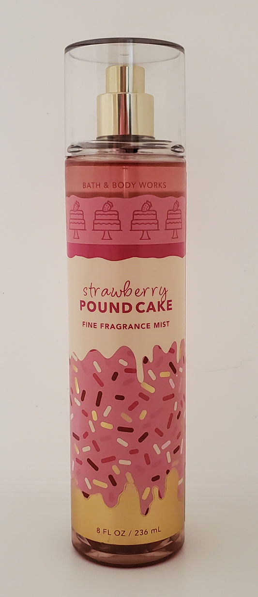 Strawberry Poundcake body spray (Bath & Body Works)